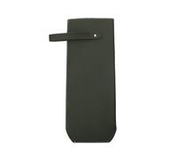 ESMENATZLS Sacchetto di imballaggio del vino Falso Cuoio DELL'UNITÀ di elaborazione Vino Tote Carrier Elegante Bottiglia di Vino Champagne Borsa, Verde - 3 pezzi, As pic