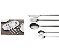 Esmeyer Coffee Spoon "Silke", 12 set, lucido in acciaio inossidabile 18/0, lavastoviglie -safe, lunghezza: 141 mm -1 pezzo (142 NEW