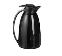 Esmeyer Loft - Caraffa Termica Loft, Contenuto: 1,0 l, Colore: Nero, Altezza: ca. 235 mm, Parte in Vetro, Si USA con Una Mano Sola