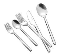 Esmeyer Silke - Set da 30 Posate Silke in Acciaio Inox 18/0 Lucido, forgiato