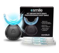 ESMILE Kit Sbiancante Denti Professionale con Lampada LED Elimina le Macchie in