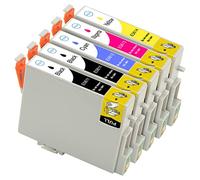 ESMONLINE Cartucce d'inchiostro compatibili con Epson T0611 E0611 - E0615