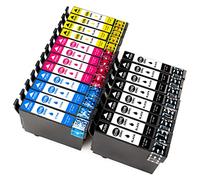 ESMONLINE Set di 20 cartucce compatibili in sostituzione di Epson 29 XL (T0299x) adatte per Expression Home XP-455 XP-452 XP-442 XP-435 XP-332 XP-335 XP-342 XP-235 XP-245