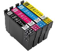 ESMONLINE Set di 4 cartucce compatibili in sostituzione di Epson 503 (T503) per Expression Home XP-5200 XP-5205 Workforce WF-2960, WF-2965
