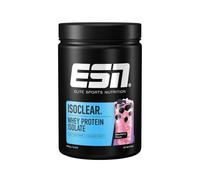 ESN ISOCLEAR Proteine isolate del siero di latte in polvere, Blackberry, 908 g, limonata proteica dal sapore fruttato e delizioso, siero di latte chiaro - made in Germany