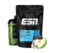 ESN Isoclear Proteine Isolate del Siero di Latte in Polvere, Mela Verde, 1000 g, Proteinlimo con gusto delizioso alla frutta, siero di latte chiaro - made in Germany