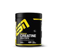 ESN Ultrapure Creatina Monoidrato, 300 capsule, 100 porzioni, capsule di creatina, microfine e perfettamente solubili, vegane - prodotte in Germania