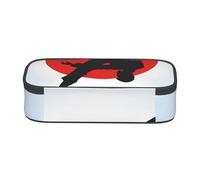 ESNAIUVCD Astuccio per matite con stampa taekwondo, per bambini, astuccio per penne scolastiche, grande capacità, astuccio per penne per la scuola elementare, astuccio per cancelleria per bambini