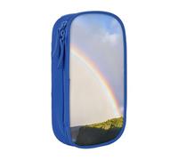 ESNAIUVCD Niagara Falls - Astuccio portamatite, portamonete, chiavi, carte, grande, per bambini, ragazzi, scuola, ufficio, Blu, Taglia unica, Beauty Case