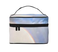 ESNAIUVCD Niagara Falls Print Toiletry Bag Large Cosmetic Bag Travel Makeup Bag Organizer per le donne, Nero , Taglia unica, Beauty Case