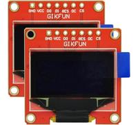 Esooho Gikfun - Modulo display OLED SPI da 0,96" 7 pin per Arduino Raspberry Pi ESP8266 microcontrollore ARM GK1013