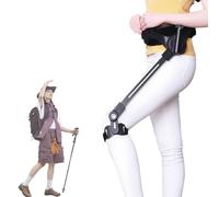 Esoscheletro bionico Portatile per Camminare, Sollevare Le Gambe e Aiutare a Salire Le Scale, 3 Livelli di Resistenza Regolabili, ausilio bionico per Camminare per Adulti e Anziani,Left Leg M