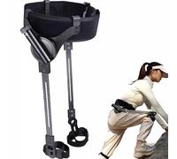 Esoscheletro con forza regolabile a 3 livelli per allenamento di riabilitazione delle gambe, escursionismo e assistenza per salire le scale, aiuta a ridurre lo sforzo di camminata del 50%