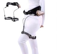 Esoscheletro gambe ajustabile, esoscheletro per camminare biomimetico, esoscheletro leggero : per alpinismo, trekking, riabilitazione di cammino e esoscheletro lavoro leggero black