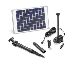 Esotec - Modulo con pompa solare per laghetto, flusso di 610 l/h, 1,5 m di altezza, set completo da 10 Watt