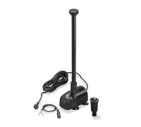 esotec Pompa solare di ricambio per laghetto WaterSplash 20/1350 con set irrigatore, universale, pompa di ricambio, pompa di espansione, 12-24 V/DC IP68 101052