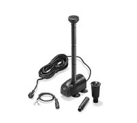esotec Pompa Solare WaterSplash 5/470 con Set Irrigatore, 12 V/DC, Universale per Fontana, di Ricambio per Laghetto, di Espansione, IP68 101050