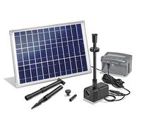 Esotec 101780 Siena Plus KIT pompa solare con illuminazione, con batteria tamp