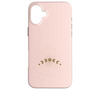 Esoteric Minimalist Moon Phases - Abstract Pink Moon Phases Custodia per iPhone 16 Plus