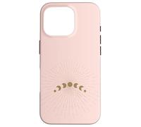 Esoteric Minimalist Moon Phases - Abstract Pink Moon Phases Custodia per iPhone 16 Pro