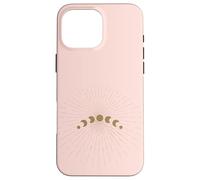 Esoteric Minimalist Moon Phases - Abstract Pink Moon Phases Custodia per iPhone 16 Pro Max