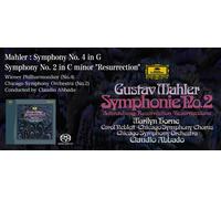 ESOTERIC SACD/CD ESSG-90141/2 (2 dischi): Mahler: Symphony No.4 & No.2: Abbad...