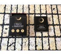 ESOTERIQUE Coﬀret L’Oracle Il Manoscritto Grande Libro + Gioco Di Gérard Barbier
