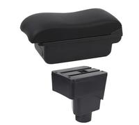 ESOTO Box bracciolo adatto for Ford Ecosport 2013 2014 2015 2016 2017 Bracciolo centrale Console portaoggetti USB Accessorio auto (Size : B2 Black Line)