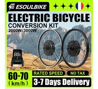ESOULBIKE Kit bicicletta elettrica e-bike Posteriore 52V 2000W ebike Kit di conversione bici elettrica 26 28 pollici 700C Motore mozzo ruota