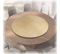 ESOYAWE Legno Piatti Girevoli per Tavolo da Pranzo, Diametro Ø 50-100 Cm Vassoio Rotante Rotondo, con Cuscinetto Silenzioso Tavolo da Pranzo Piatto Girevole, per Una Facile Condivisione del Cibo