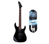 ESP LTD KH-202 BLK - Chitarra elettrica Kirk Hammett Signature + cavo jack keepdrum