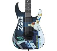 ESP LTD Kirk Hammett Signature White Zombie Graphic Chitarra elettrica