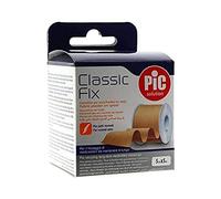 PIC Classic Fix Cerotto su Rocchetto Tela Beige 5 cm x 5 m