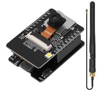 ESP32-CAM-AI-Thinker Board con fotocamera e antenna OV2640, modulo microcontrollore ESP32 Dev Board per progetti IoT, Wi-Fi Bluetooth Dual-Mode 2 MP Camera Micro USB TF supporto per Arduino