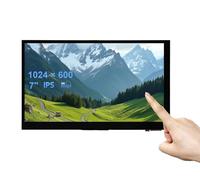 ESP32-P4-WIFI6 Scheda di sviluppo Touch Display da 7 pollici, basata su chip ESP32-P4 e ESP32-C6, con 7 pollici IPS a 5 punti touch screen 1024 × 600, intestazioni RS485/CAN/I2C/UART integrate