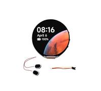 ESP32-S3 con Display 1.85 pollici Scheda di Sviluppo, LCD Rotondo a Colori 262K da 360×360 pixel, Supporta Wi-Fi e Bluetooth 5, Decodificatore Audio a Bordo, Microfono, 6-Axis IMU ecc.