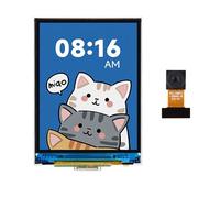 ESP32-S3-LCD-2-C Development Board with 2inch IPS Display, 240×320 Resolution, WiFi & Bluetooth 5, Dual-Core Processor, Onboard Camera Interface, TF Card Slot, ST7789T3 Driver, SPI Communication