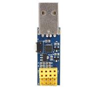 ESP8266 ESP 01 Modulo WiFi Adattatore USB Circuito di download automatico a semiconduttore di alta qualità per la programmazione di computer IDE Blu