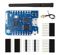 ESP8266 Pro Modulo,ESP8266 Pro 4 MB NodeMcu WLAN scheda di sviluppo basata su serie ESP8266EX CP2104 Scheda di sviluppo WiFi con connettore antenna esterna per Arduino