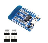 ESP8266 Scheda di Sviluppo,Mini NodeMCU WiFi ESP8266-12F CH340G WLAN Modulo con CH340G,con micro USB porta,compatibile con Arduino