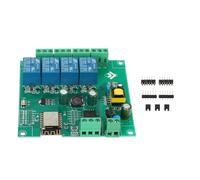 ESP8266 Wireless WIFI Modulo Relè un 4 Canali Scheda di Sviluppo ESP-12F Wifi per AC / 5V / 8-80V Alimentazione