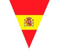 Espa Ghirlanda bandierine spagnole 5 m, colorata, taglia unica