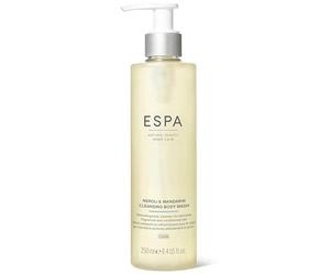 ESPA Neroli & Mandarin Cleansing Body Wash 250ml | Uplifting Aromatic Shower Gel with Essential Oils, Energising Luxury Body Cleanser for Soft, Refreshed Skin