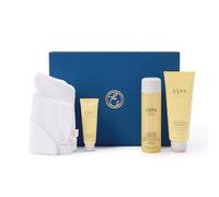 ESPA Rituale per la cura dei capelli, include shampoo, balsamo, maschera per capelli e cuoio capelluto e una fascia per capelli in cotone bianco | Ottieni capelli ultra lucidi e dall'aspetto sano a