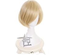 ESPADE 2022 Cos Wig Anime Yuri!!!on Ice Yuri Plisetsky Yurio Parrucca Corta bionda Resistente al Calore