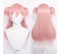 ESPADE 2022 Cos Wig Genshin Impact Venti Diluc Zhongli Albedo Xiao Kaeya Ganyu HuTao Aether Tartaglia Klee Ningguang Rosaria Saccarosio Cosplay Parrucca ( Color : YanFei )