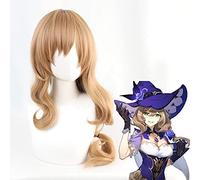 ESPADE 2022 Cos Wig Gioco Genshin Impact Venti Kaeya Noelle Kong Ying Parrucche Cosplay A ( Color : H )