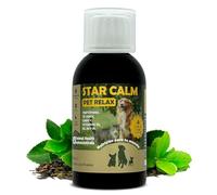 ESPADIET Star Calm Pet Relax per Cani e Gatti - Triptofano, tè Verde, GABA, Vitamine B5, B2, B6 e B1 - Sostiene la Calma e diminuisce Lo Stress del Tuo Animale Domestico - Aiuto Contro la Paura