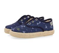 Espadrillas Blu Navy a Fantasia per Bebè pocri