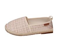 Espadrillas Casual in Canvas E Dettagli in Corda, Suola Antiscivolo Unisex Adulto,Desconocido Espadrillas Classiche in Tela con Suola in Juta Ciabatte Donna Estive Ortopediche
